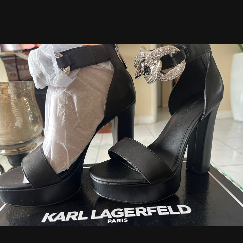 Black high heels
